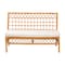 Bali & Pari Capella Modern Bohemian Honey Rattan Dining Bench 243-13424-ZORO - alternate 7